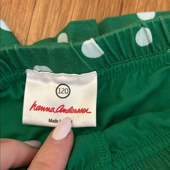 Hanna Andersson Polka Dot Skorts. Size 120 - Picture 2 of 5